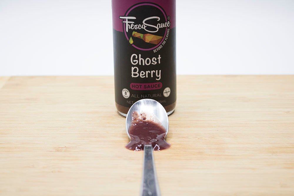 Ghost Berry Hot Sauce Ghost Peppers Black Berries